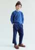 Kids Caramel Keira Childrens Cashmere Jumper - Uniform Blue - Thumbnail 1