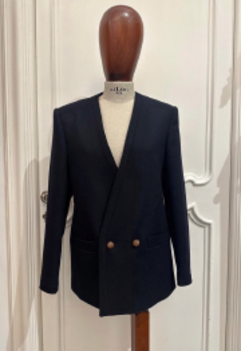 GIULIVA HERITAGE Charlotte Blazer Wool - Navy Blue