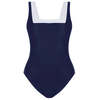 Casa Raki Marina Maillot - Navy/White - Thumbnail 1