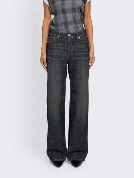 パンツ OUR LEGACY TREBLE CUT Indigo Butterfly M Our Legacy - Treble Cut Indigo Butterfly