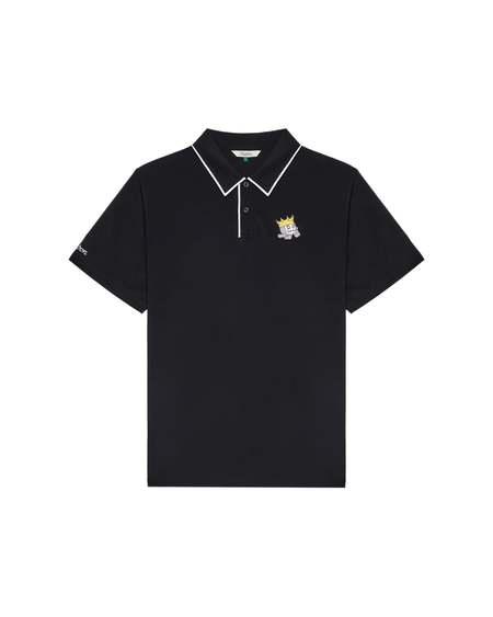 Margaret Howell Compact Cotton Poplin Faced Polo Shirt
