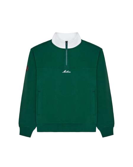 MALBON GOLF Caddy Bear Crewneck Sweatshirt - Black | Garmentory