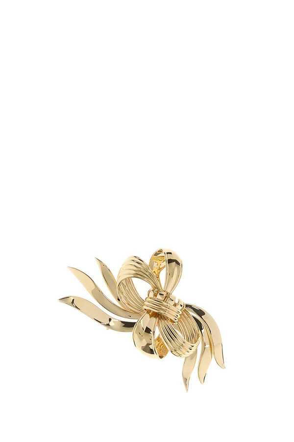MIU MIU Gold Metal Pin - Oro