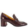 Madison Maison Hidden Bit Heel Loafer - Chocolate - Thumbnail 1