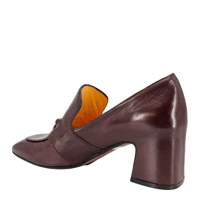 Madison Maison Hidden Bit Heel Loafer - Chocolate