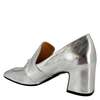 Madison Maison Hidden Bit Heel Loafers - Silver - Thumbnail 3