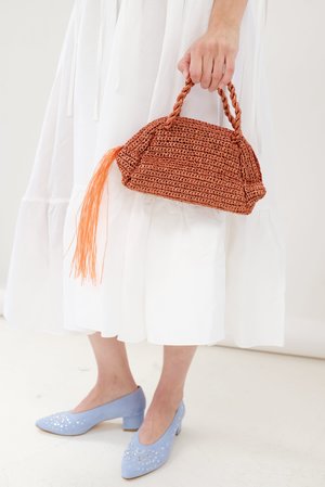 Maryam Nassir Zadeh Tigre Woven Bag - Metallic Maryam Nassir Zadeh Tigre Woven Bag - Metallic