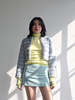 Vintage Miniskirt - Ice Blue - Thumbnail 3