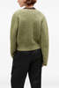 Ganni Brushed Mohair Mix Deep V-Neck Pullover - Thumbnail 4