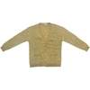 Ali Golden Oversized Mohair Cardigan - Thumbnail 1