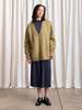 Ali Golden Oversized Mohair Cardigan - Thumbnail 7