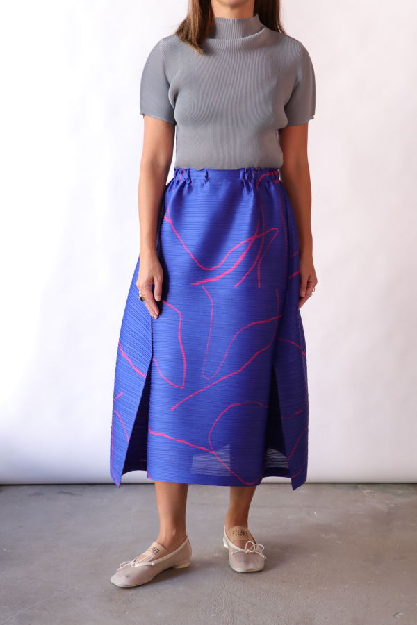 Pleats Please by Issey Miyake Pause Skirt