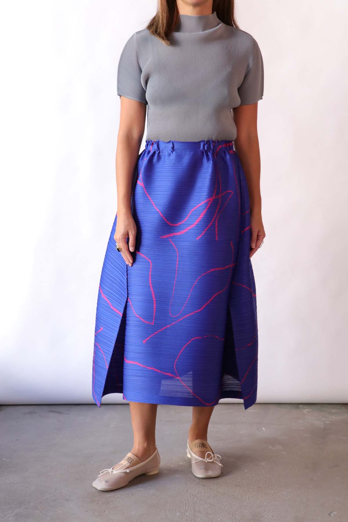 Pleats Please by Issey Miyake Pause Skirt - Image 1 of 6