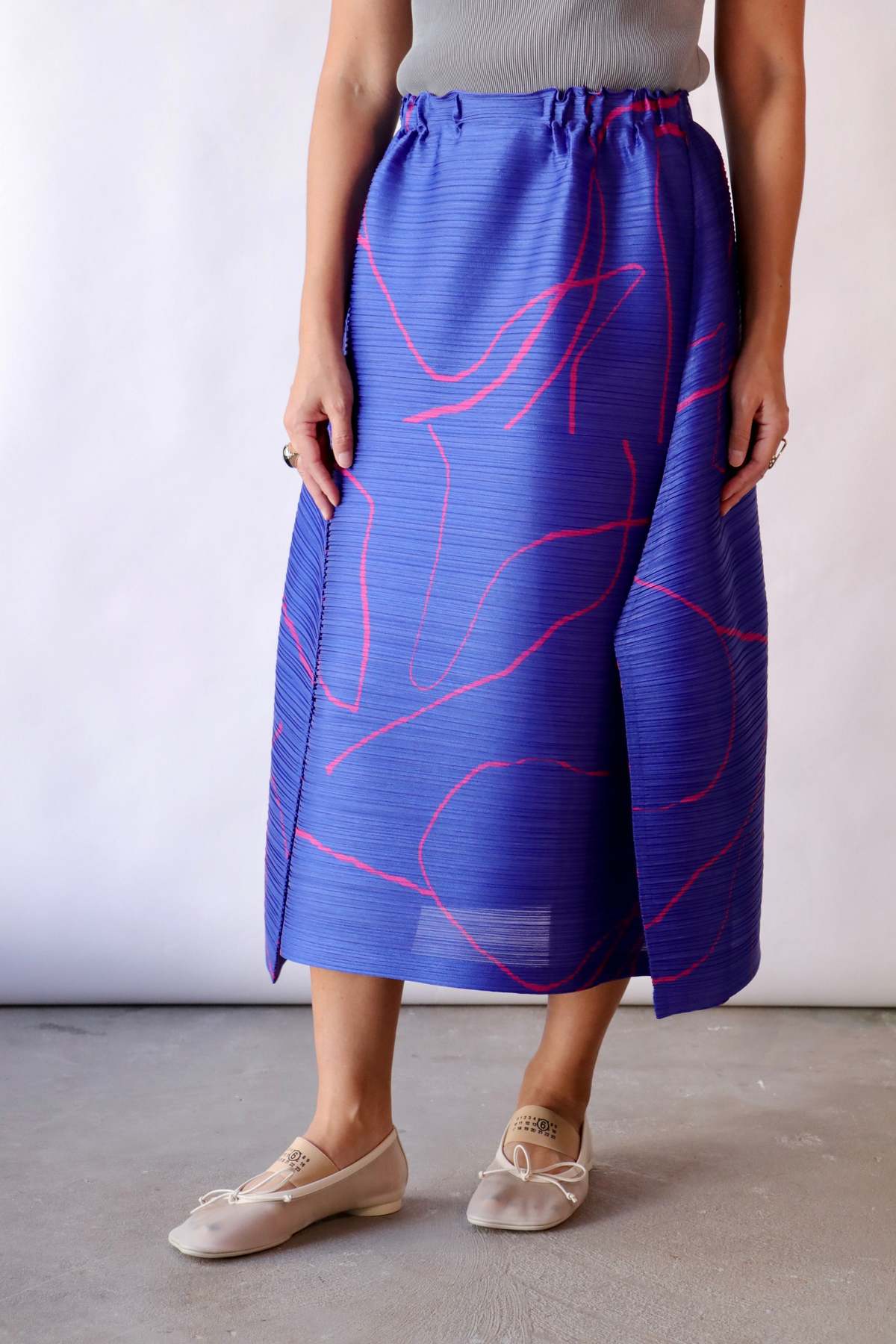 Pleats Please by Issey Miyake Pause Skirt - Image 4 of 6