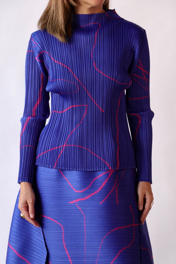 Pleats Please by Issey Miyake Pause Top