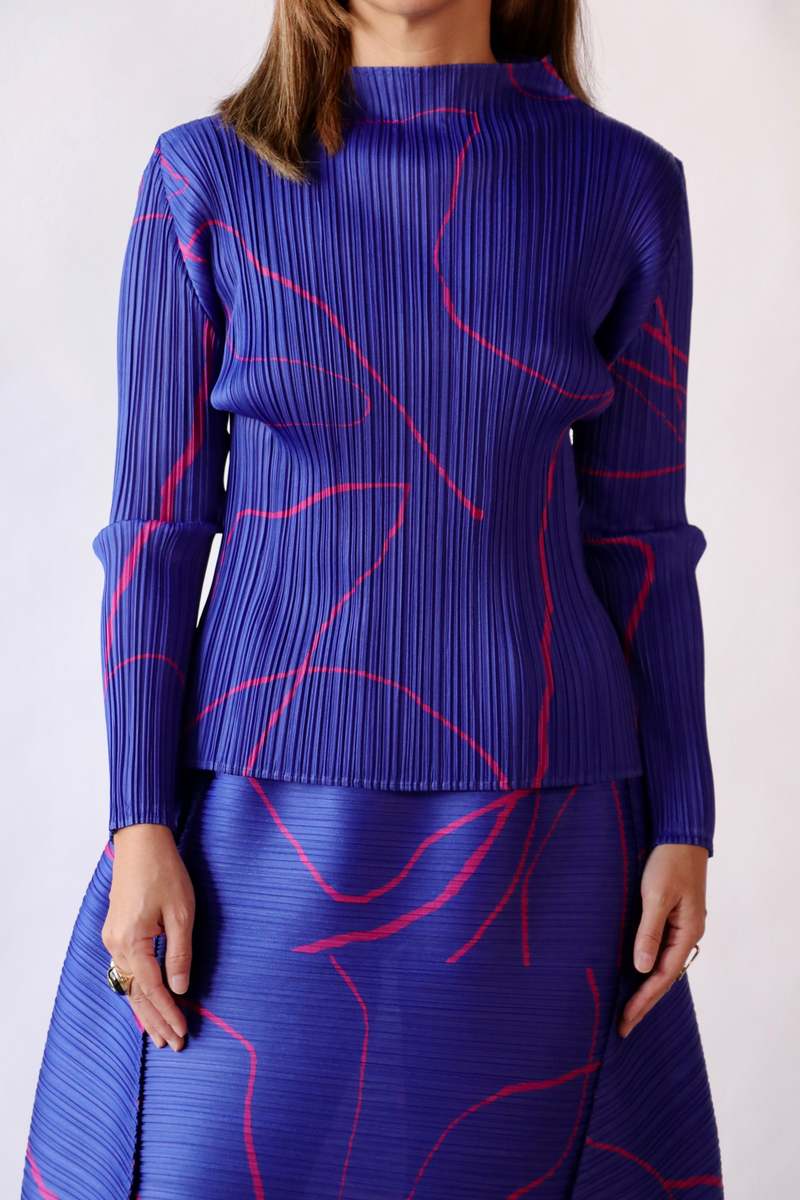 Pleats Please by Issey Miyake Pause Top