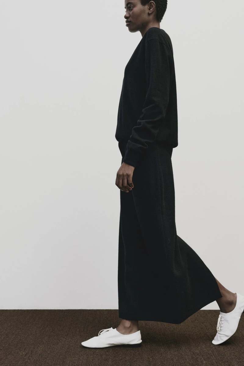 Mijeong Park Cashmere Blend V-Neck Knit Sweater