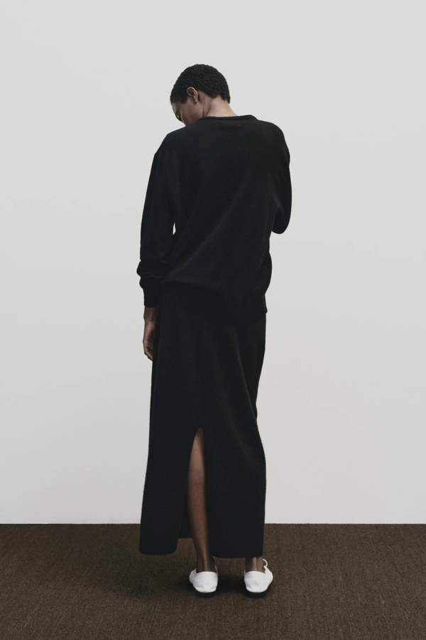 Mijeong Park Cashmere Blend V-Neck Knit Sweater