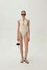 Magda Butrym RE24 Swimsuit 01 - Cream - Thumbnail 1