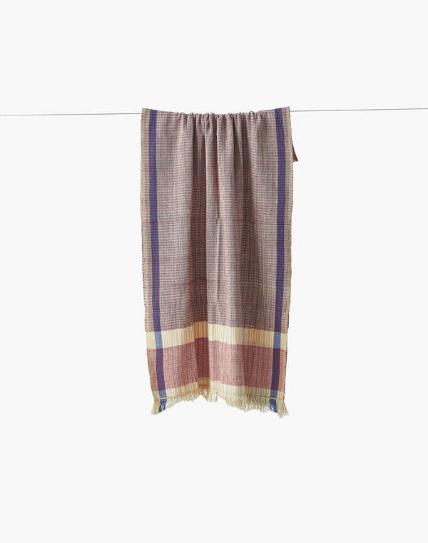 World of Crow Saffron & Merlot Stole