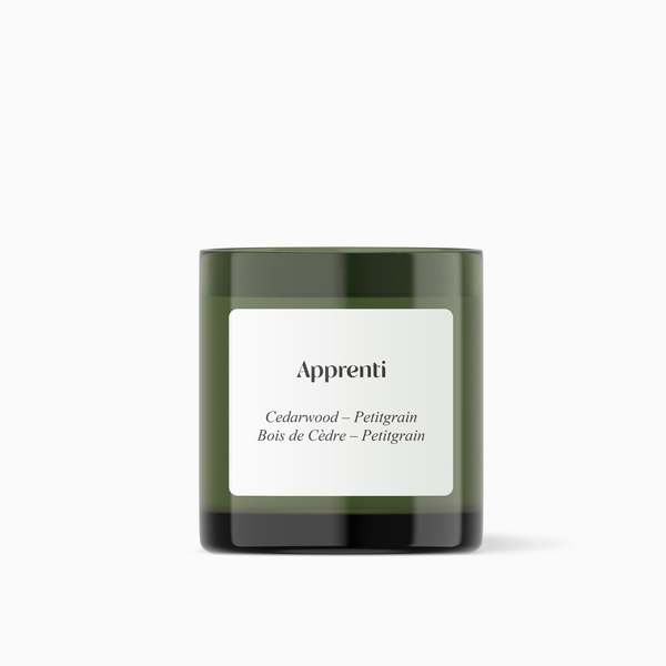 Apprenti r'ganik Bois de Cdre / Petitgrain Candle