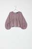 Atelier Delphine Maeve Blouse - Plum Truffle - Thumbnail 2