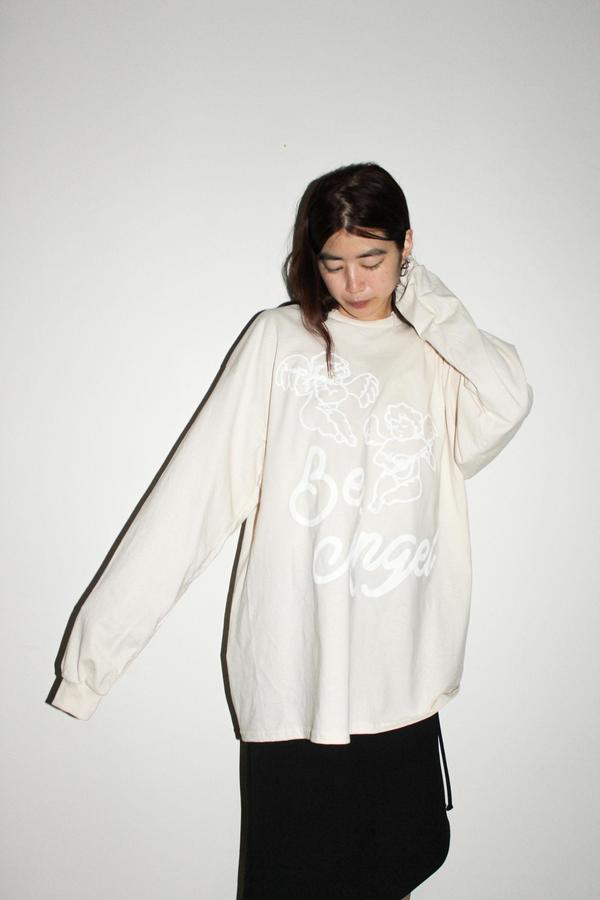 giu giu Be Angel Tee - Sand/Ivory