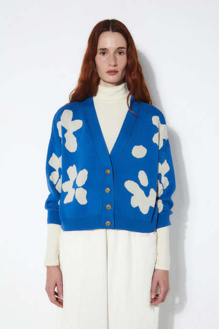 Danielle Guizio　mohaih ribbed ccrdigan Danielle Guizio Mohair Ribbed Cardigan - Moss | Garmentory