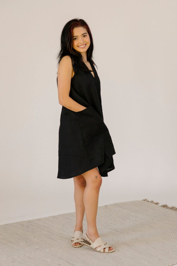 Pamut Apparel USA Mira Linen Dress