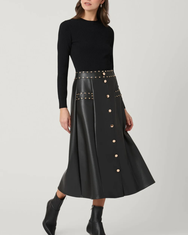 Shoshanna Cleo Dress - Jet | Garmentory