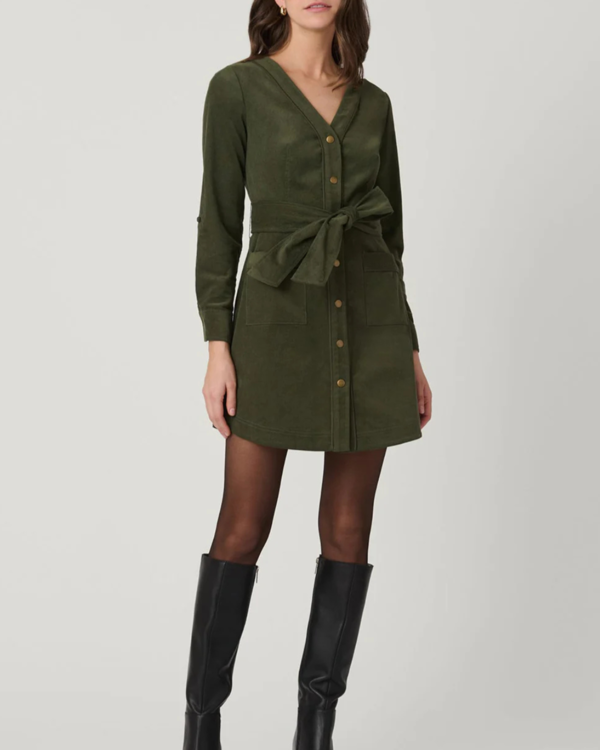 Shoshanna Manon Dress - Forest