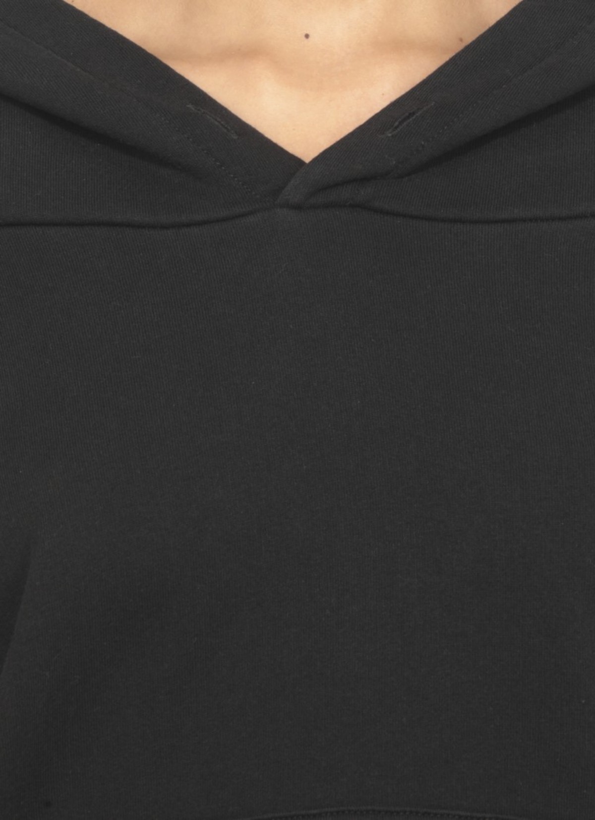 Maison Margiela Off-Shoulder Hoodie - Black | Garmentory