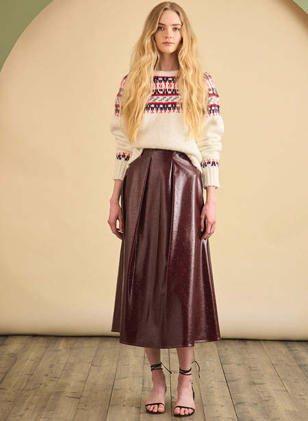 DIESEL O-Venus Midi Skirt - Black | Garmentory