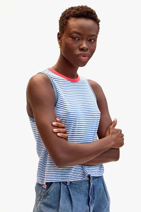 If Six Was Nine Cotton Elongated Tank Top - Black | Garmentory