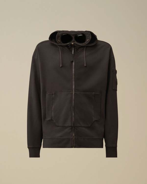 C.P. Company Brushed and Emerized Diagonal Fleece Boxy Goggle