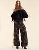 Cynthia Rowley Second Nature Cargo Pants - Green Camo - Thumbnail 1