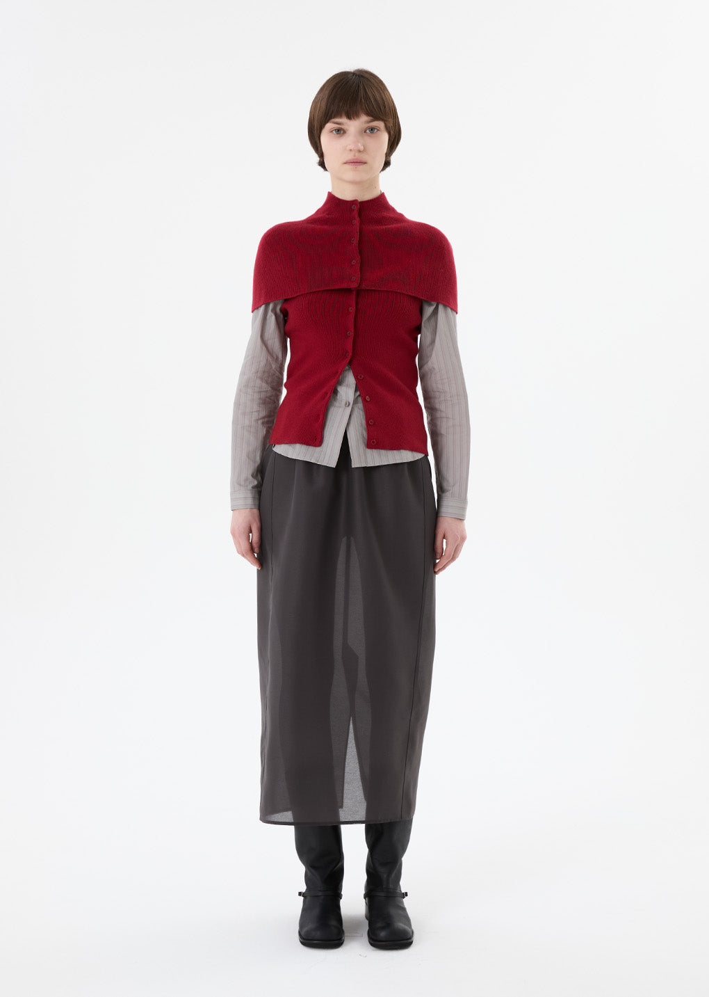 AMOMENTO Cape Top & Bandeau Set | Garmentory