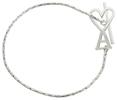AMI UJW917 361 900 Anklet - Thumbnail 1