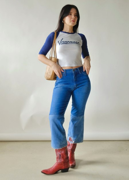 B Sides Reworked Slouch - Vintage Indigo/Van Blue | Garmentory B Sides Reworked Slouch - Vintage Indigo/Van Blue | Garmentory