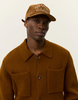 LES DEUX Fischer Cotton Milano Overshirt - Tobacco - Thumbnail 2