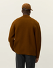 LES DEUX Fischer Cotton Milano Overshirt - Tobacco - Thumbnail 3
