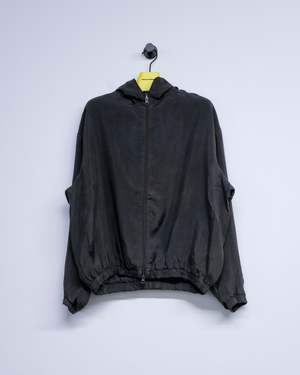 トップス GABRIELACOLLGARMENTS CUPRO HOODED JACKET Gabriela Coll Garments NO.216 Cupro Double Hooded Zipper Jacket