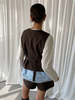 The NKC Store Megan Brown Vest - Thumbnail 4