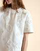 Cynthia Rowley Pop Floral Applique Top - White - Thumbnail 6