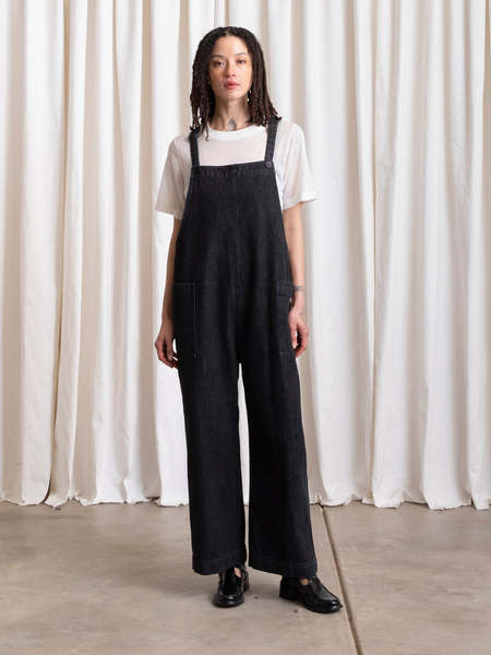 By Malene Birger Zhou Jumpsuit - Navy | Garmentory
