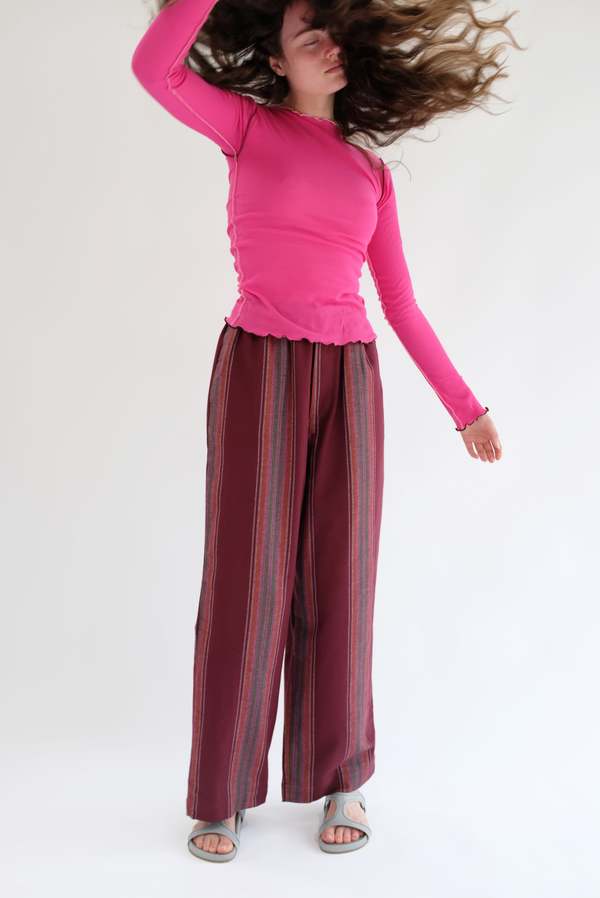Baserange Vein Tee - York Pink | Garmentory