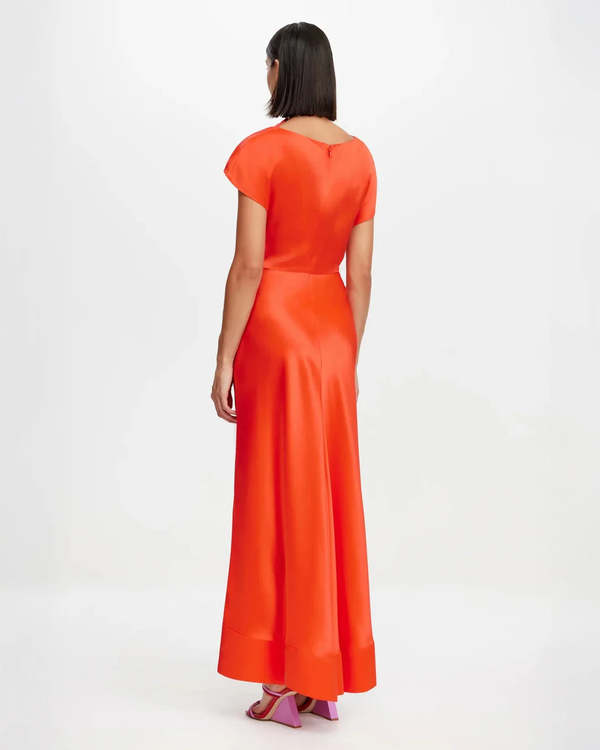 Acler Glatton Maxi Dress - Orange | Garmentory