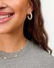 Claire V Le Tube Hoop Earrings - Thumbnail 2