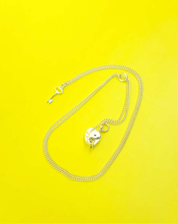 TAKAHIROMIYASHITA The Soloist. Silver Tiny Key Necklace