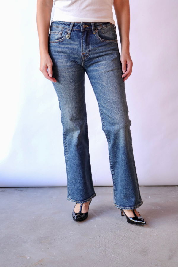 R13 Joan Kick Flare Jean